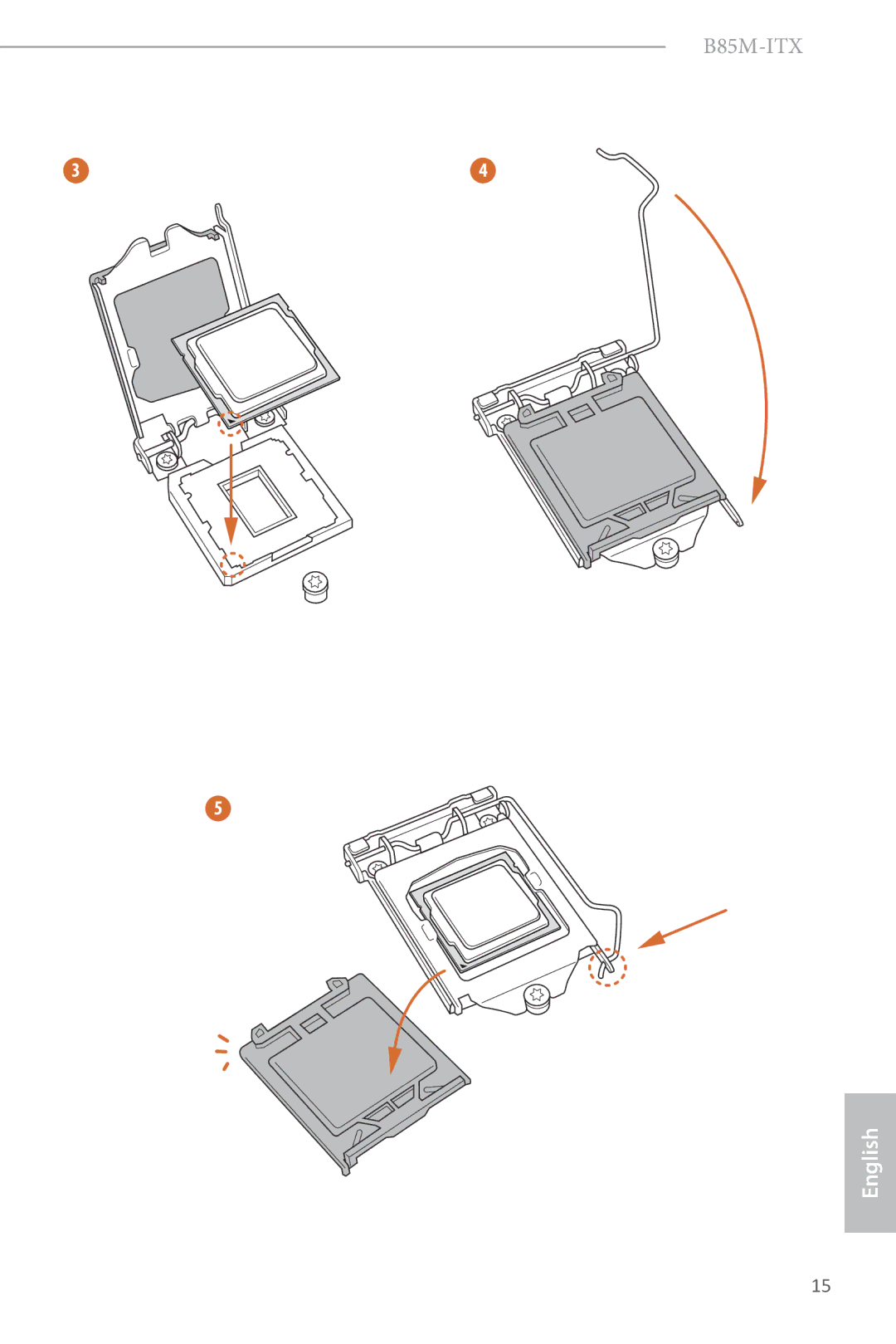 ASRock B85M-ITX manual 