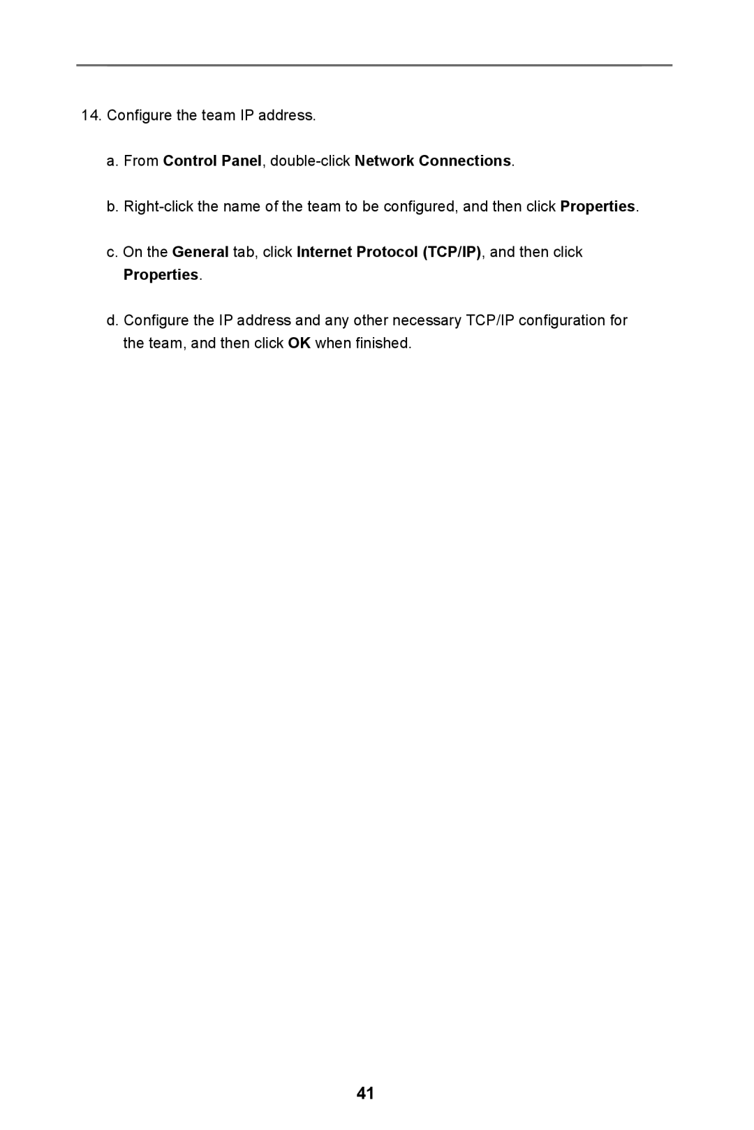 ASRock C216 WS manual From Control Panel, double-clickNetwork Connections 