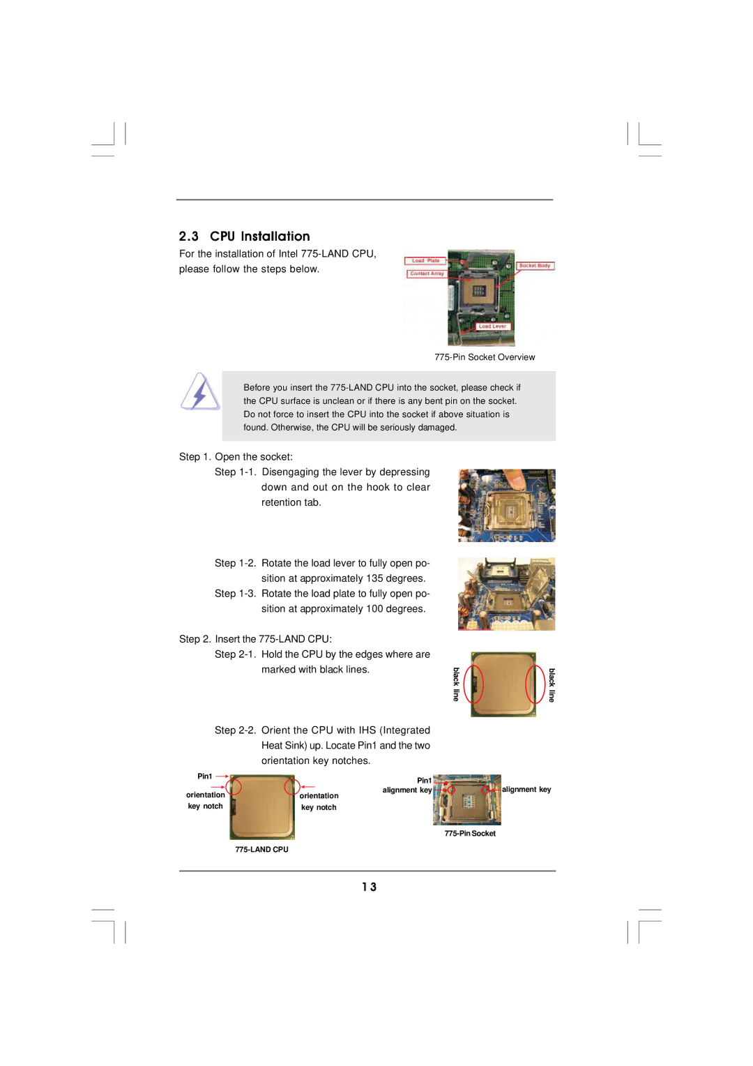 ASRock CONROE945 manual CPU Installation 