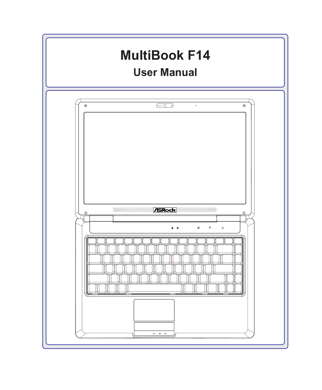 ASRock manual MultiBook F14 