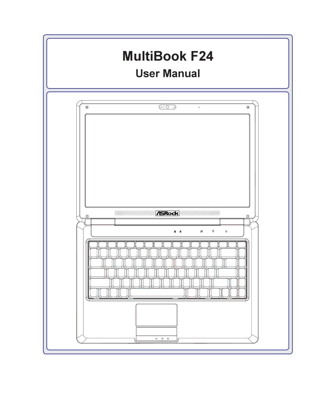 ASRock manual MultiBook F24 