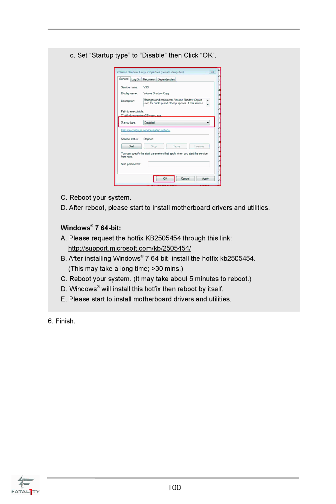 ASRock Fatal1ty X79 Champion manual Windows 7 64-bit 