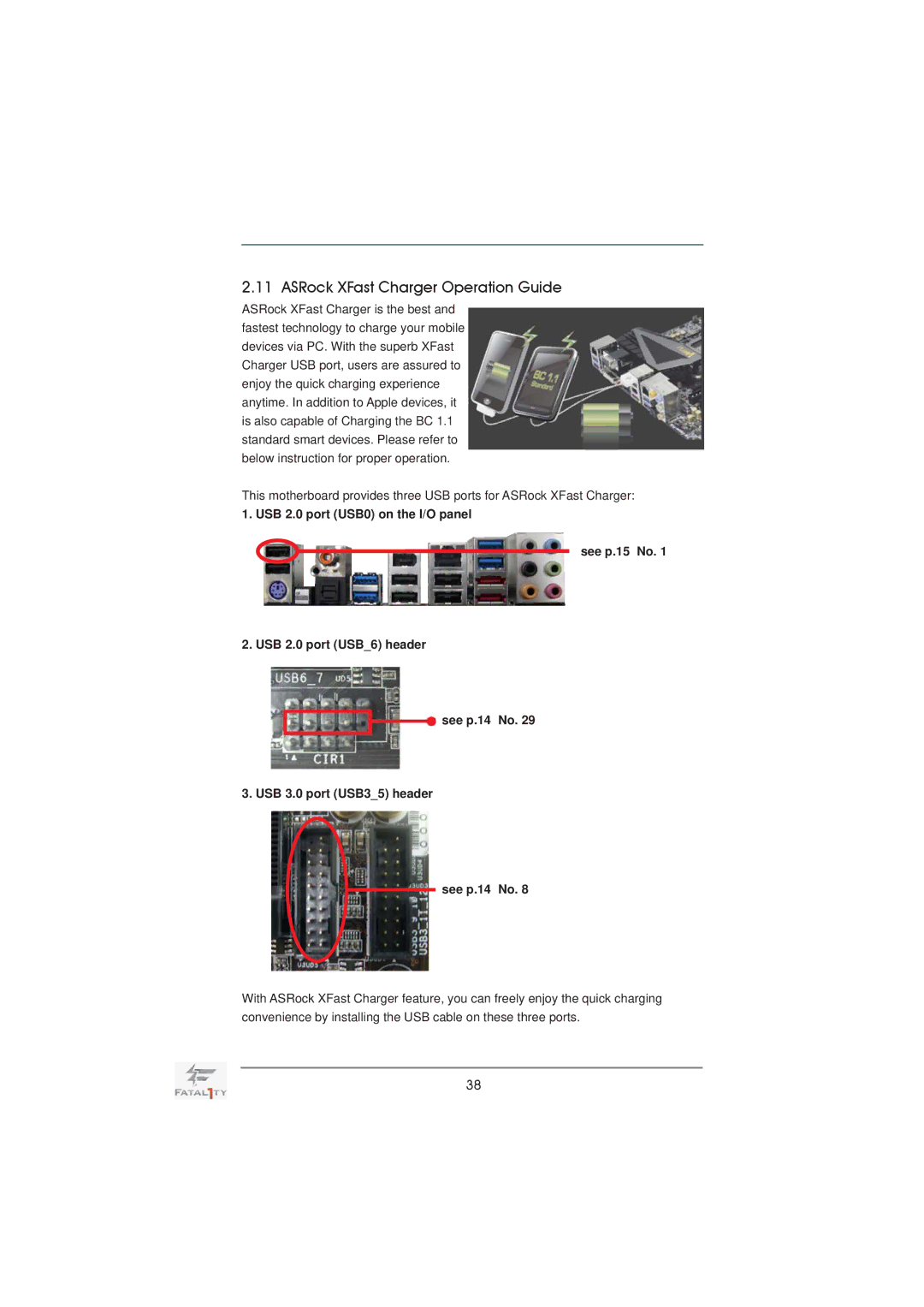 ASRock Fatal1ty X79 Professional manual ASRock XFast Charger Operation Guide 