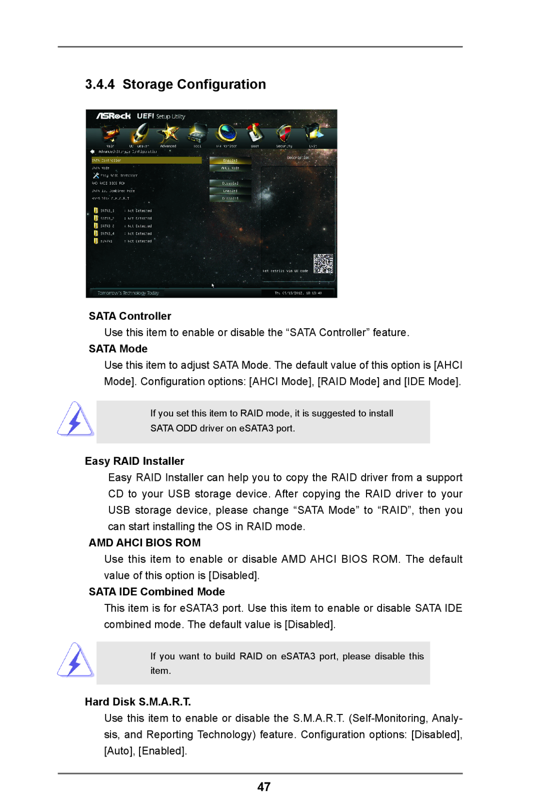 ASRock FM2A75M-ITX R2.0 manual Storage Configuration 