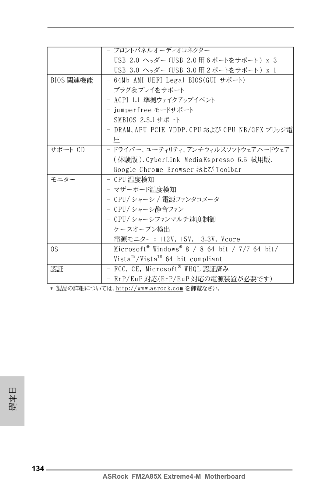 ASRock FM2A85X Extreme4-M manual 134 