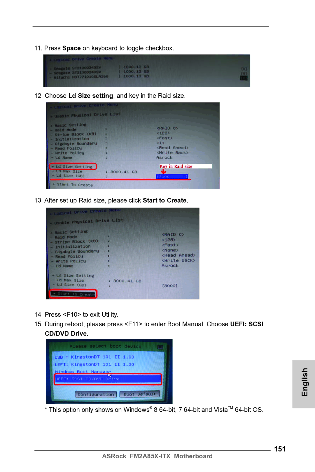 ASRock FM2A85X-ITX manual 151 