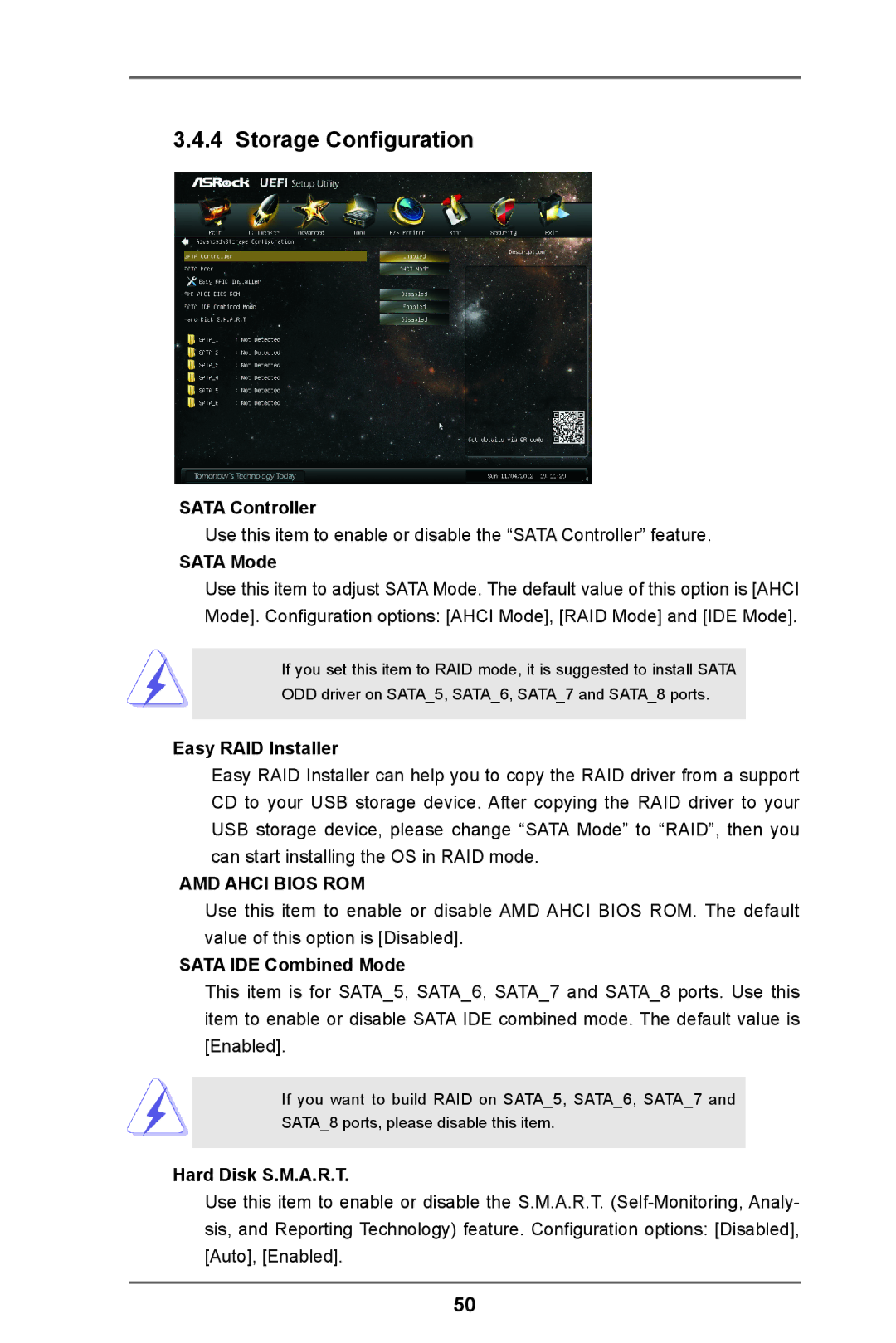 ASRock FM2A85X Pro manual Storage Configuration 