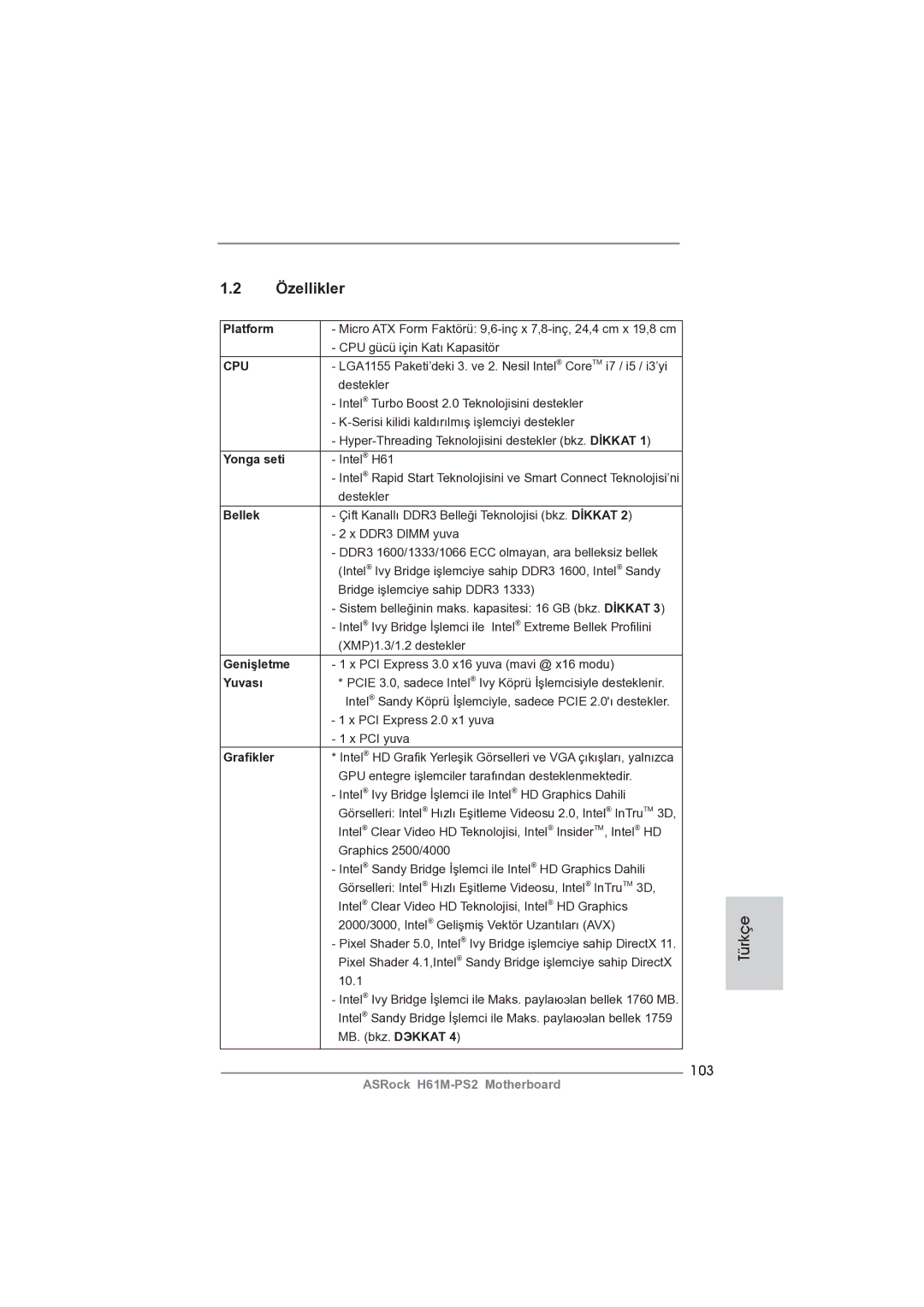 ASRock H61M-PS2 manual 103 