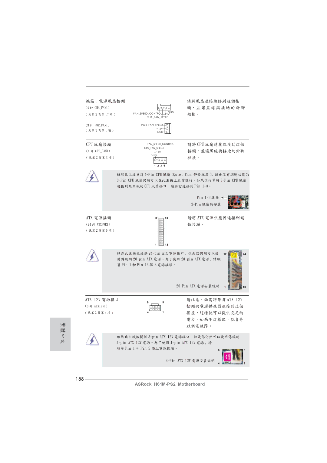 ASRock H61M-PS2 manual 158 