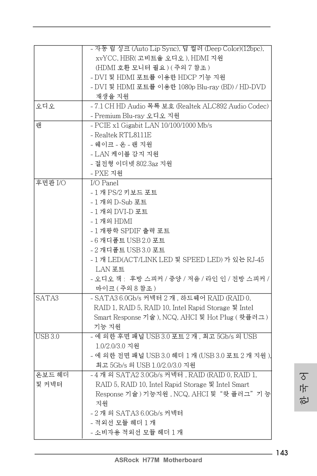 ASRock H77M manual 143 