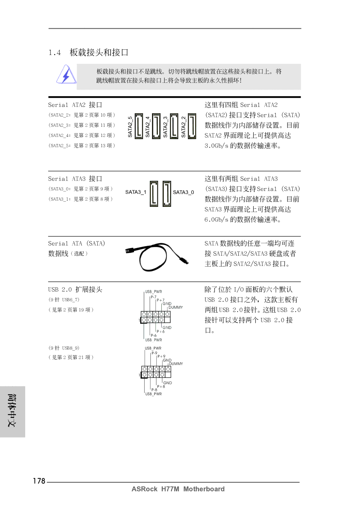 ASRock H77M manual 178 