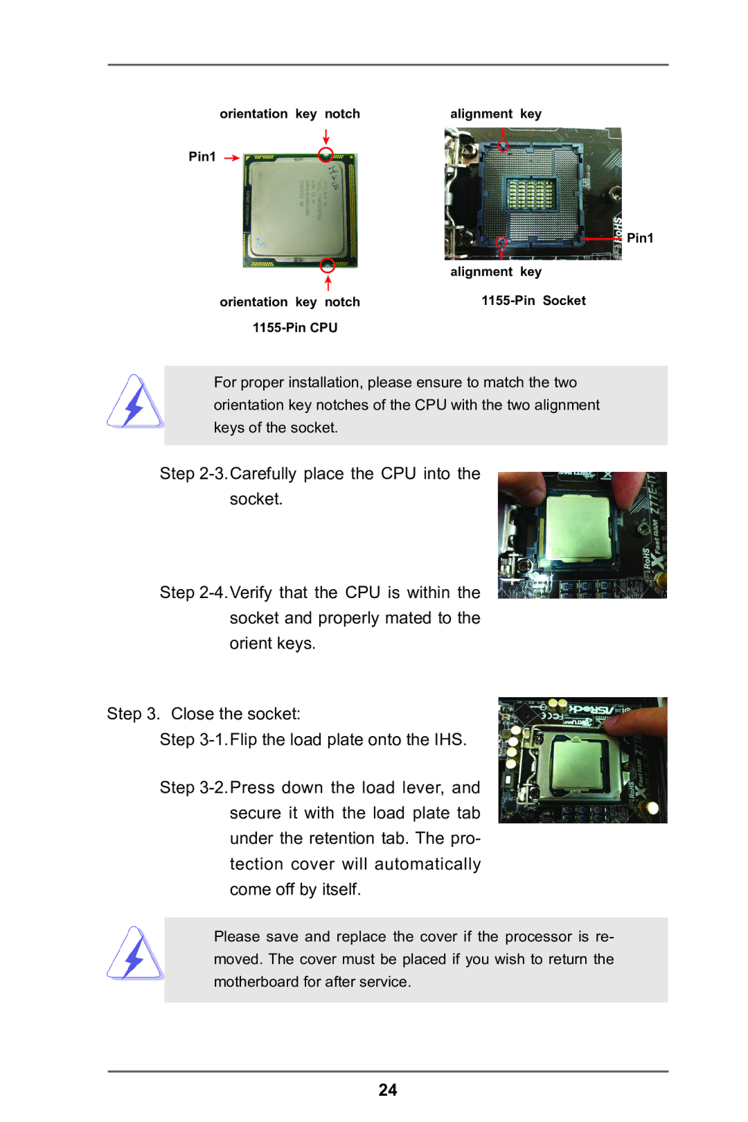 ASRock H77TM-ITX manual 