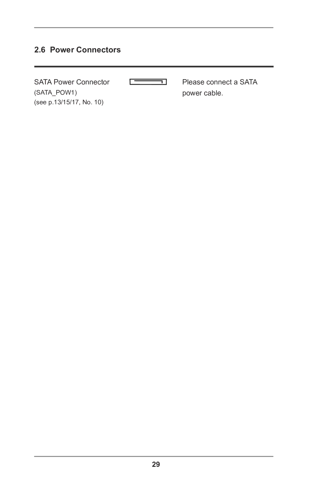 ASRock H77TM-ITX manual Power Connectors 