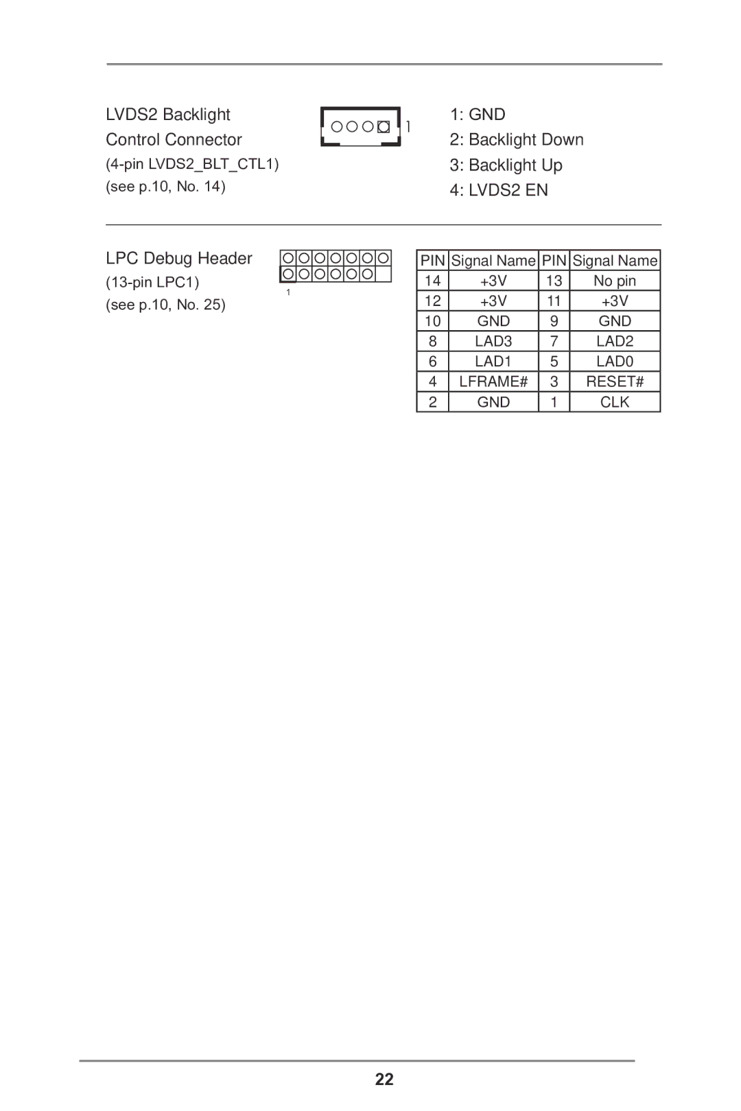 ASRock IMB-146 Series manual LVDS2 EN 