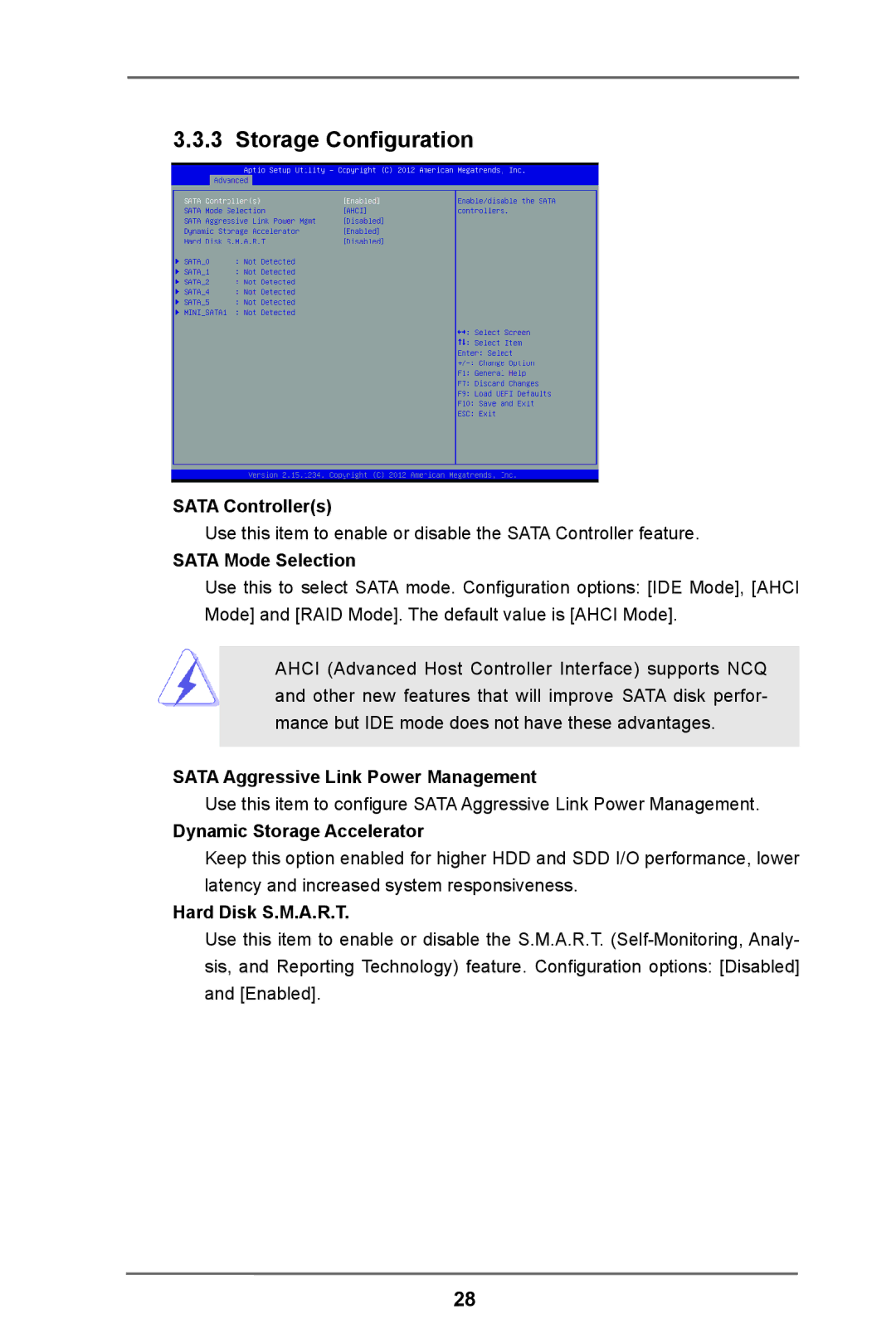 ASRock IMB-780 manual Storage Configuration 