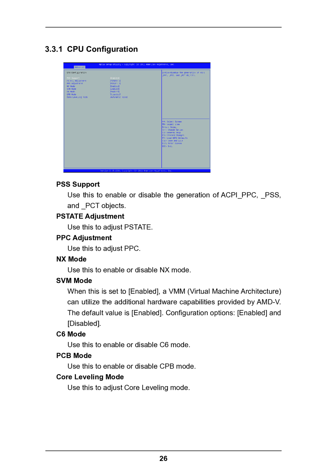 ASRock IMB-A180 manual CPU Configuration 