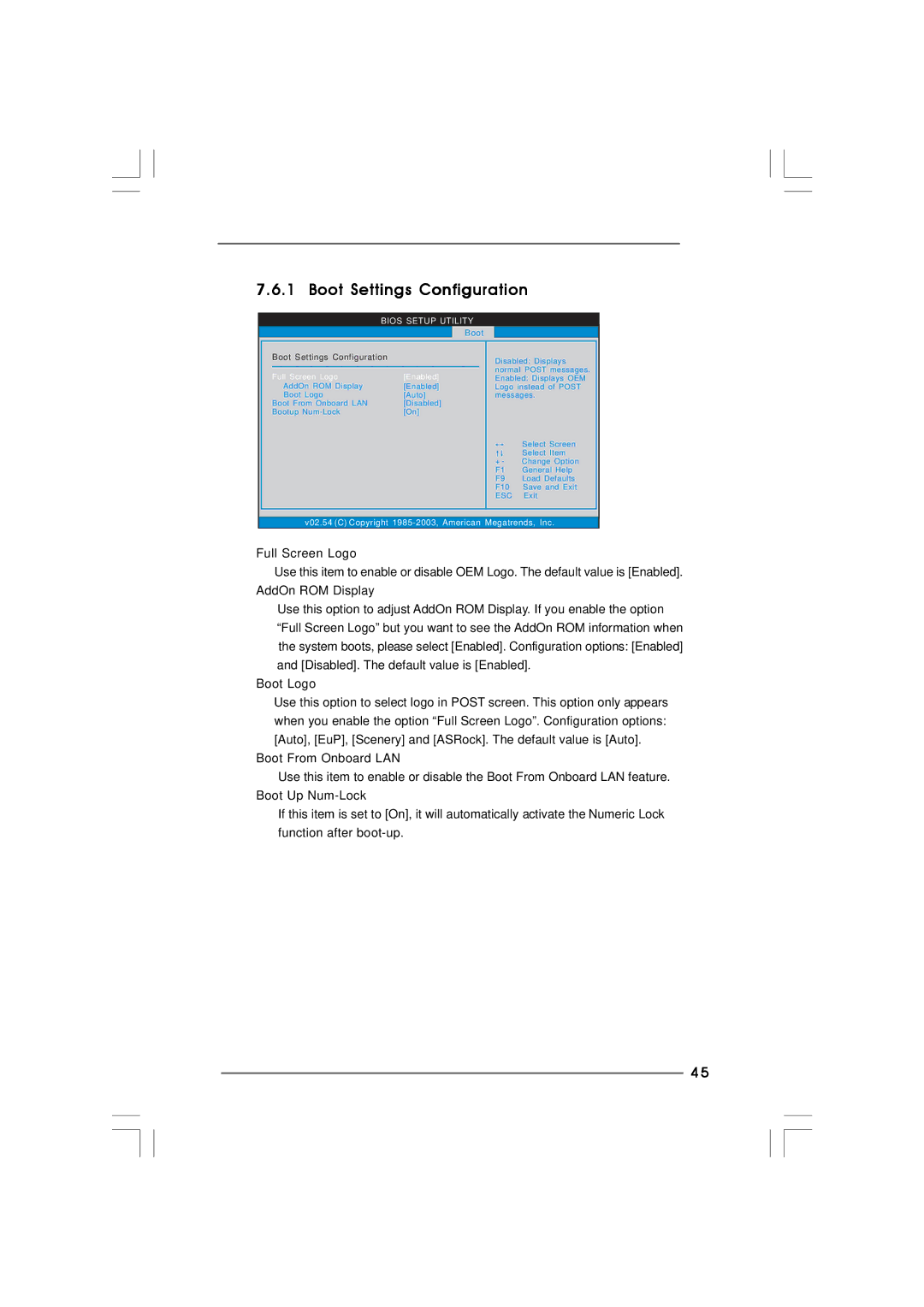 ASRock ION 330HT manual Boot Settings Configuration 