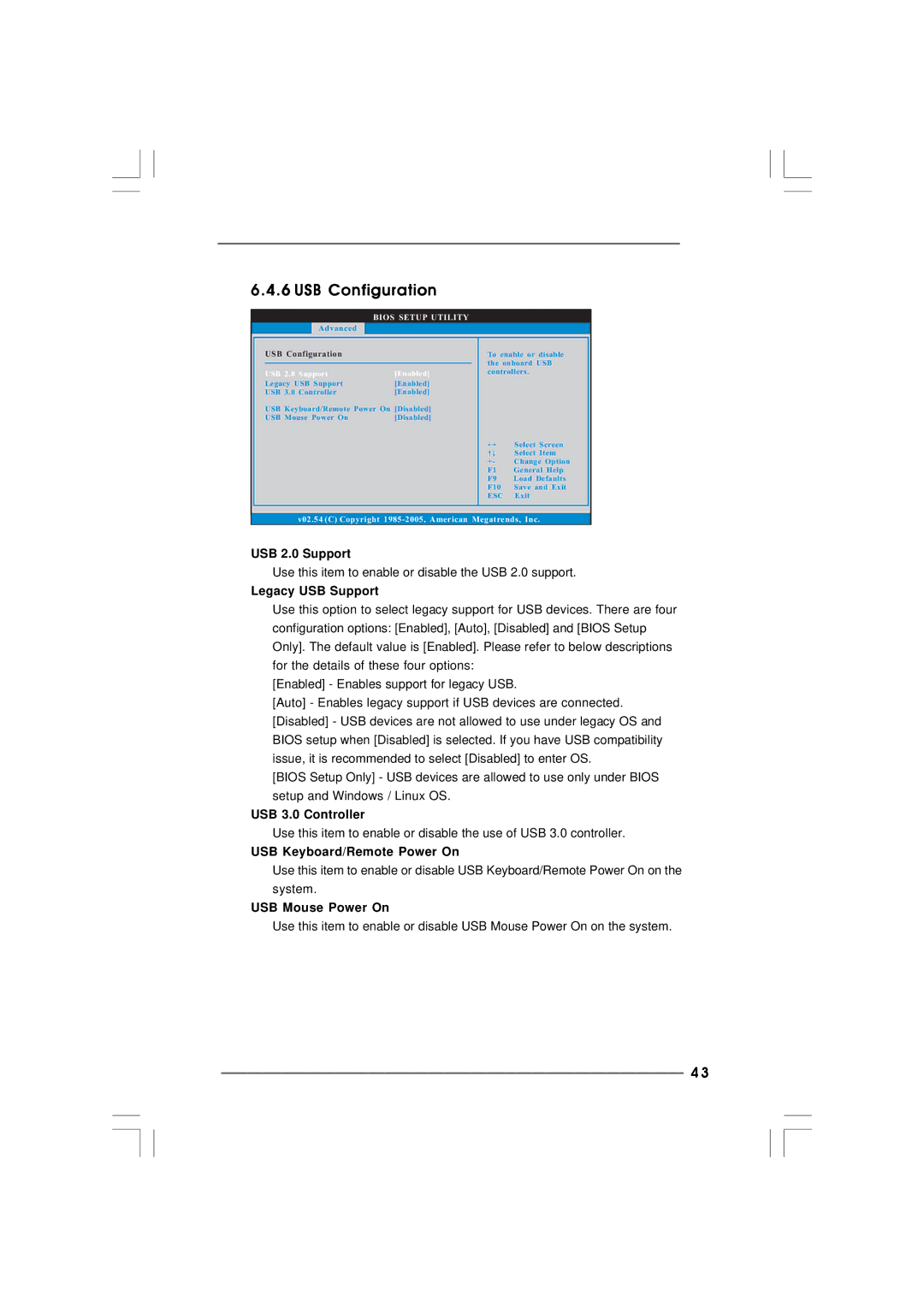 ASRock ION 3D Series manual USB Configuration 