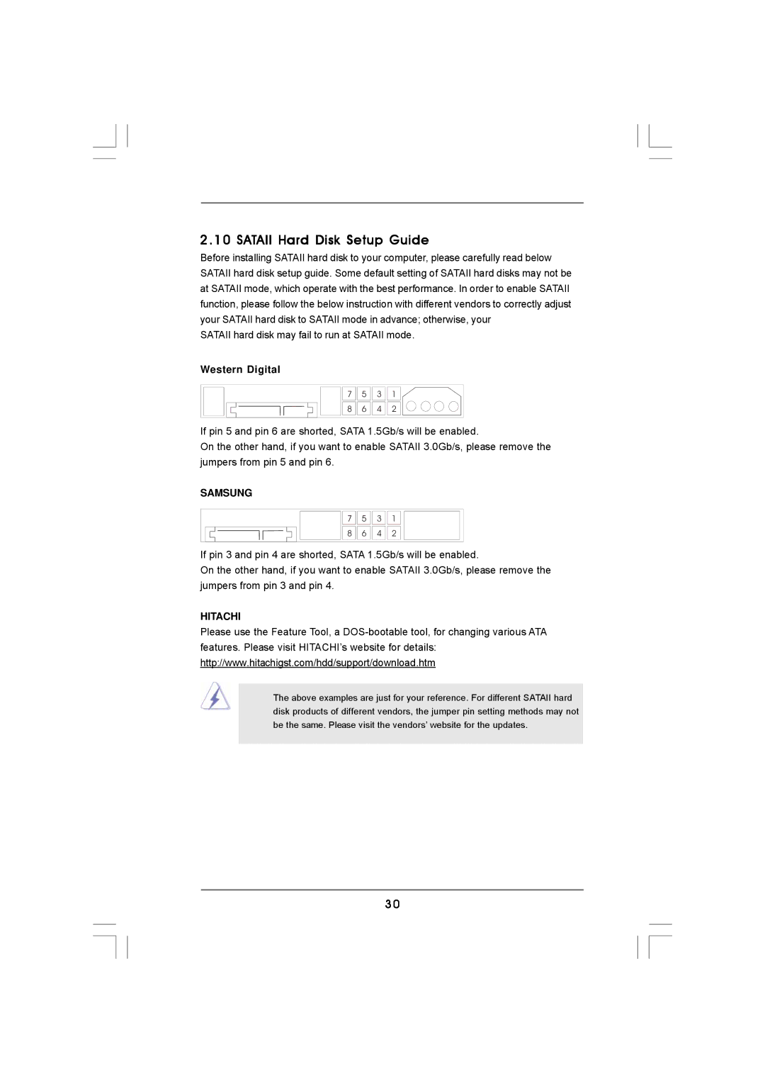 ASRock K10N78hSLI-GLAN manual Sataii Hard Disk Setup Guide, Western Digital 