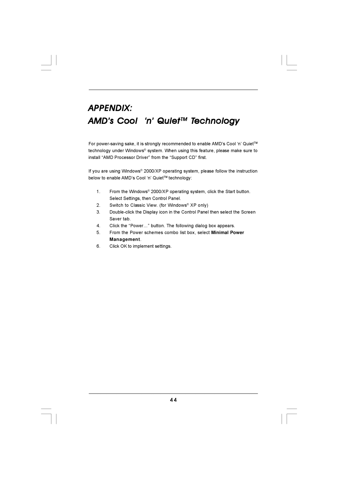 ASRock K8NF6G-VSTA manual Appendix 