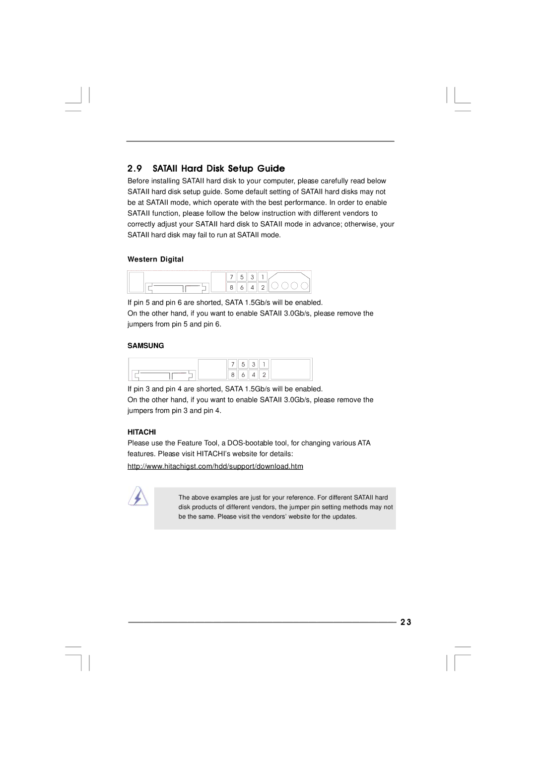 ASRock p4fsb1333-650 manual Sataii Hard Disk Setup Guide, Western Digital 