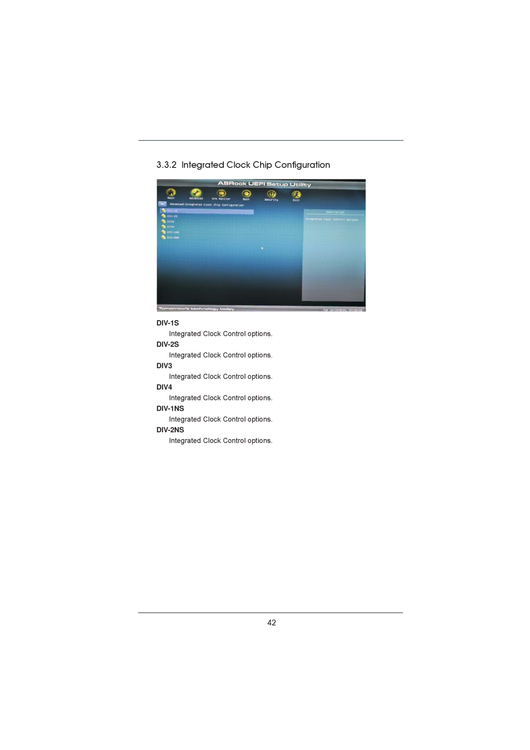 ASRock P67 Pro manual Integrated Clock Chip Configuration 