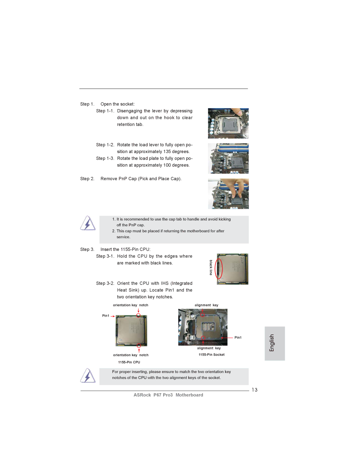 ASRock P67 Pro3 manual English 