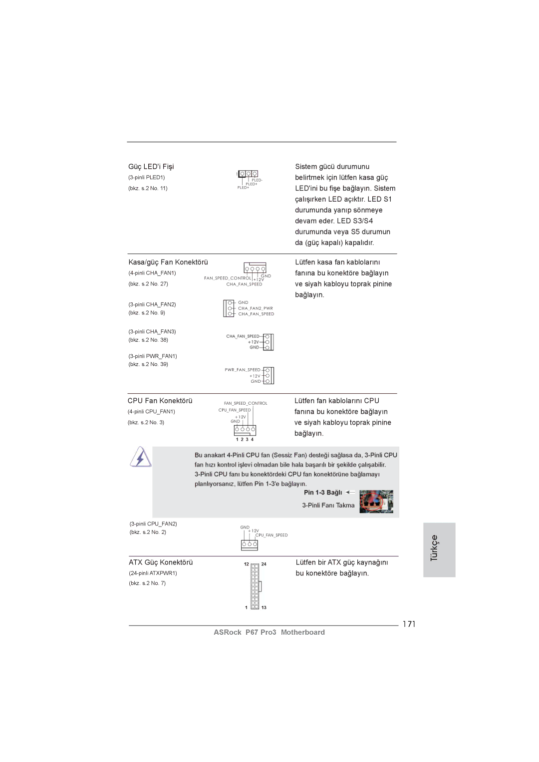 ASRock P67 Pro3 manual 171 