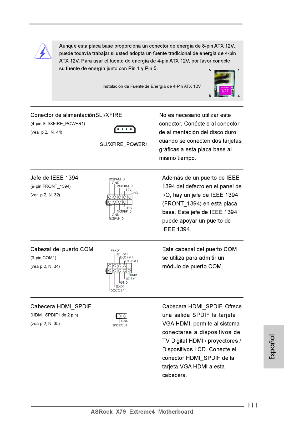 ASRock X79 Extreme4 manual 111 