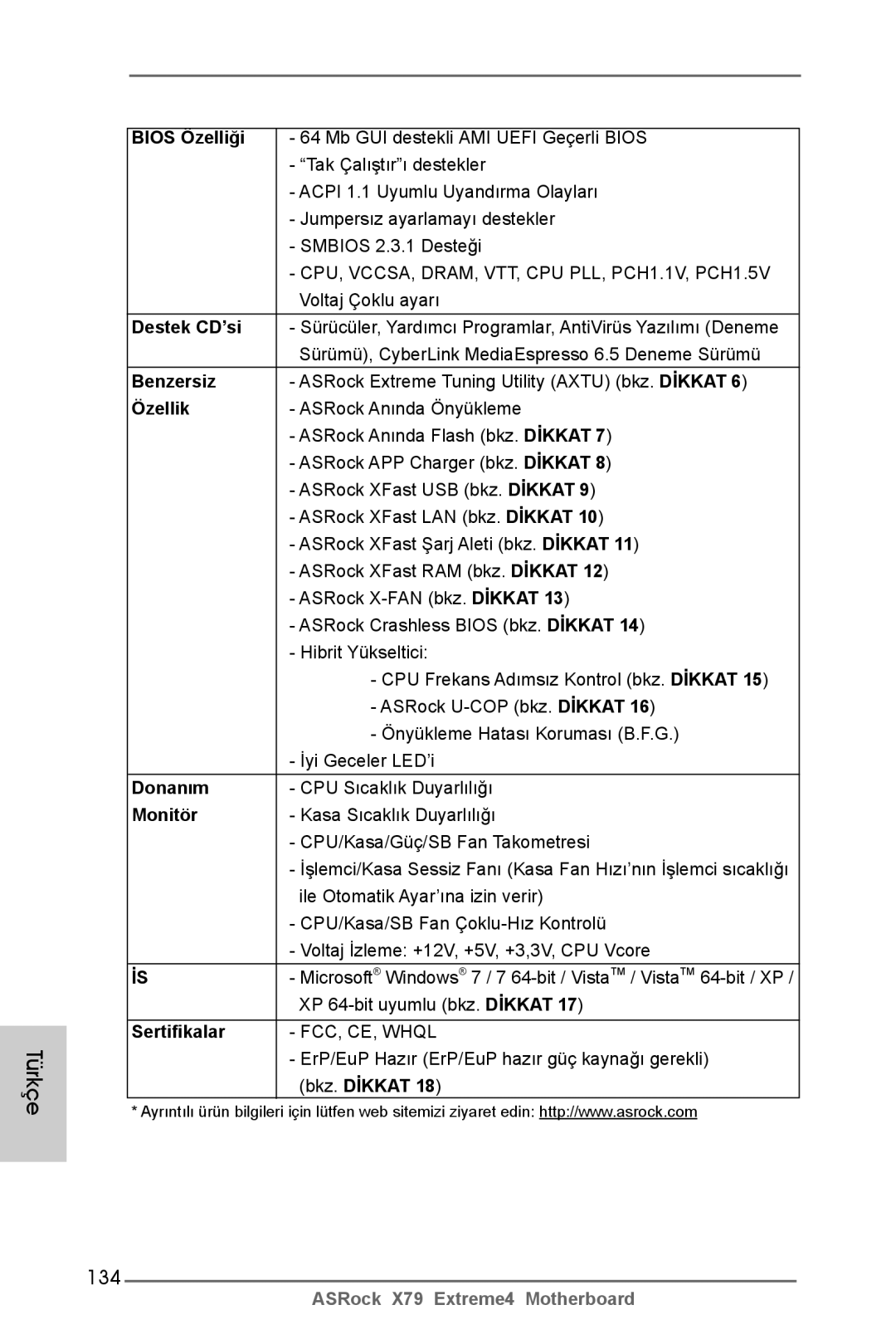 ASRock X79 Extreme4 manual 134 