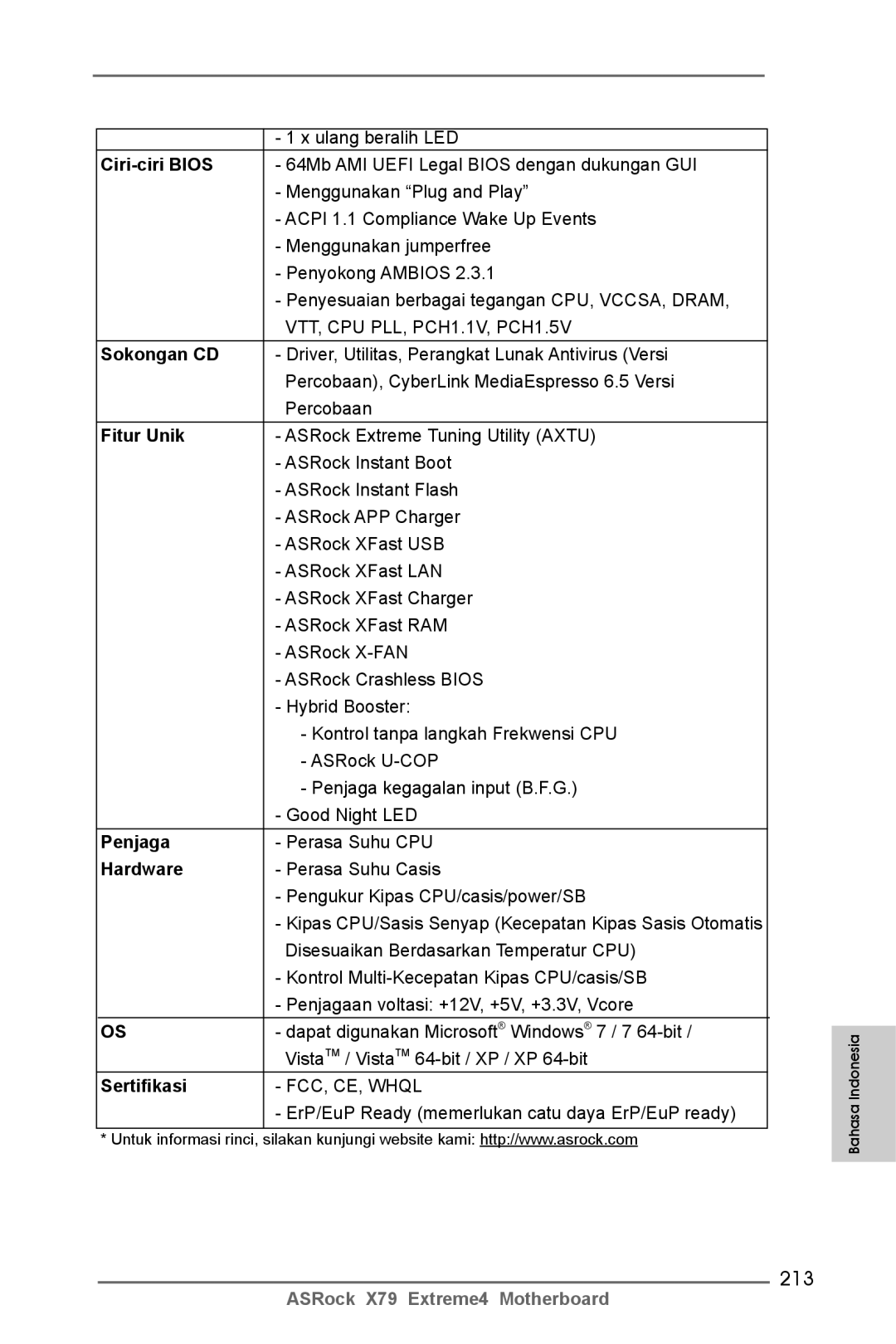 ASRock X79 Extreme4 manual 213 