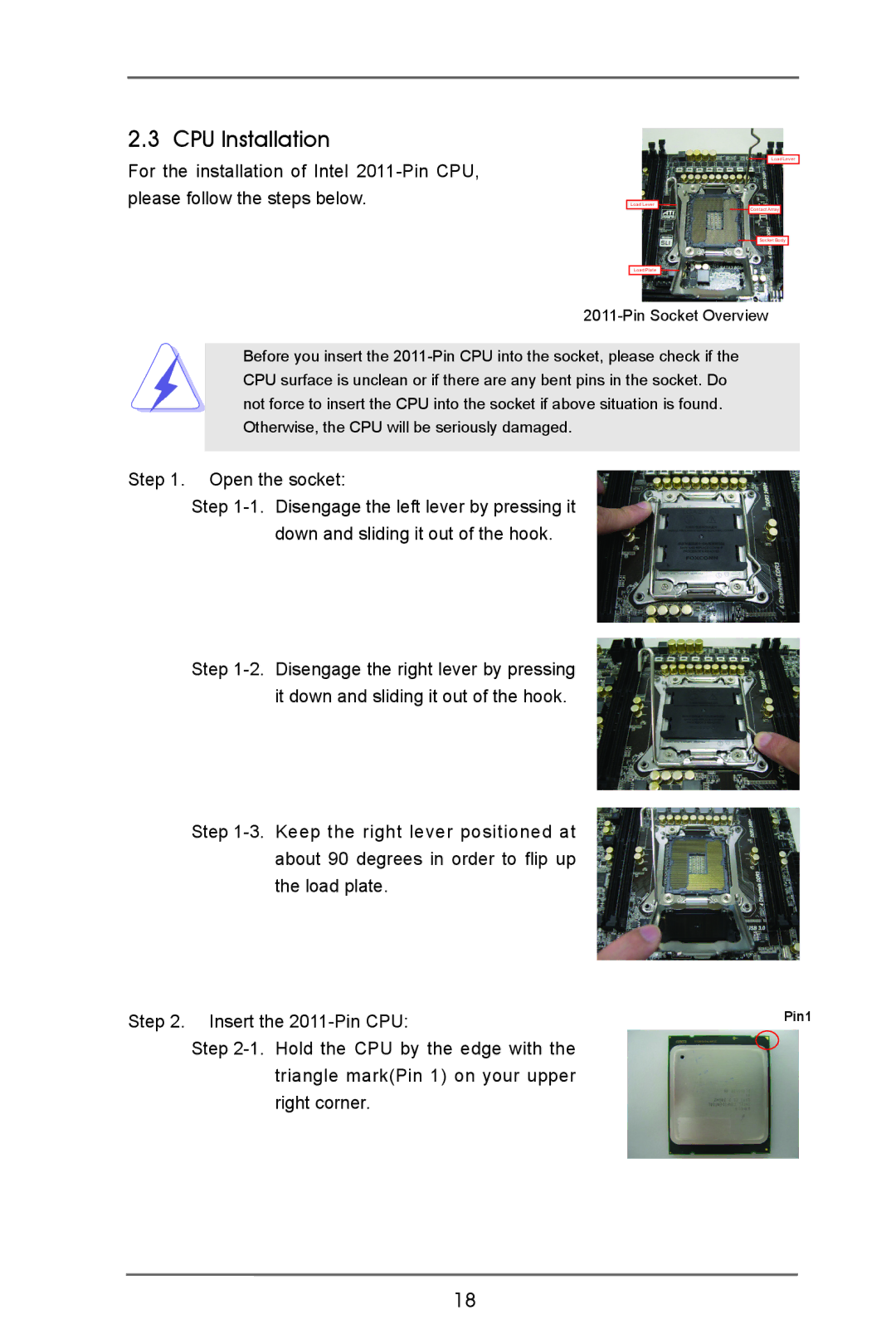 ASRock X79 Extreme9 manual CPU Installation 