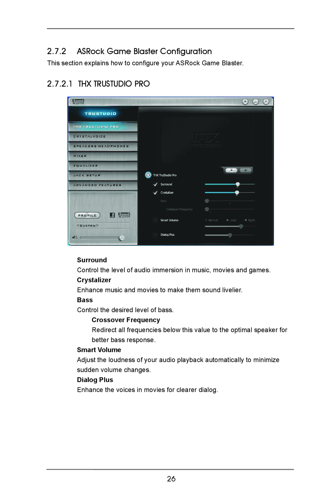 ASRock X79 Extreme9 manual ASRock Game Blaster Configuration 