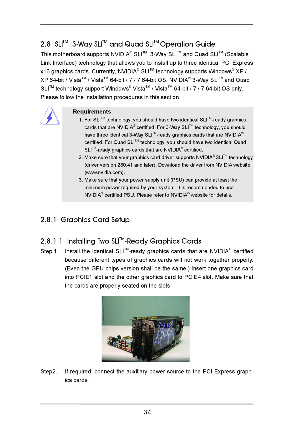 ASRock X79 Extreme9 manual SLITM, 3-Way Slitm and Quad Slitm Operation Guide, Requirements 