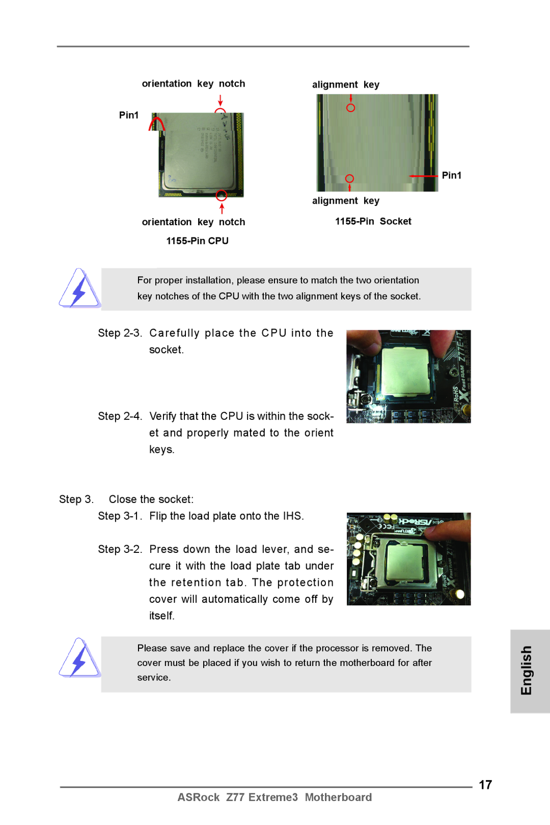 ASRock Z77 Extreme3 manual English 