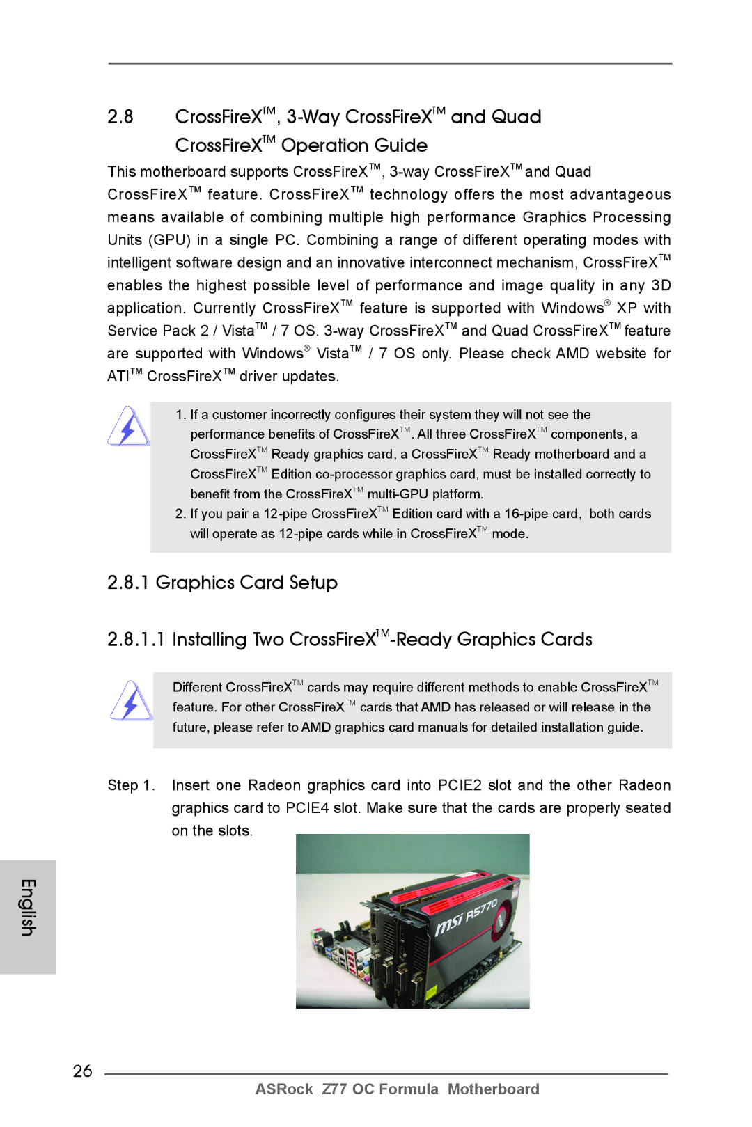 ASRock Z77 OC Formula manual English 