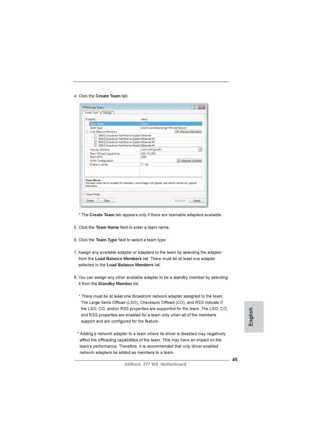 ASRock Z77 WS manual English 