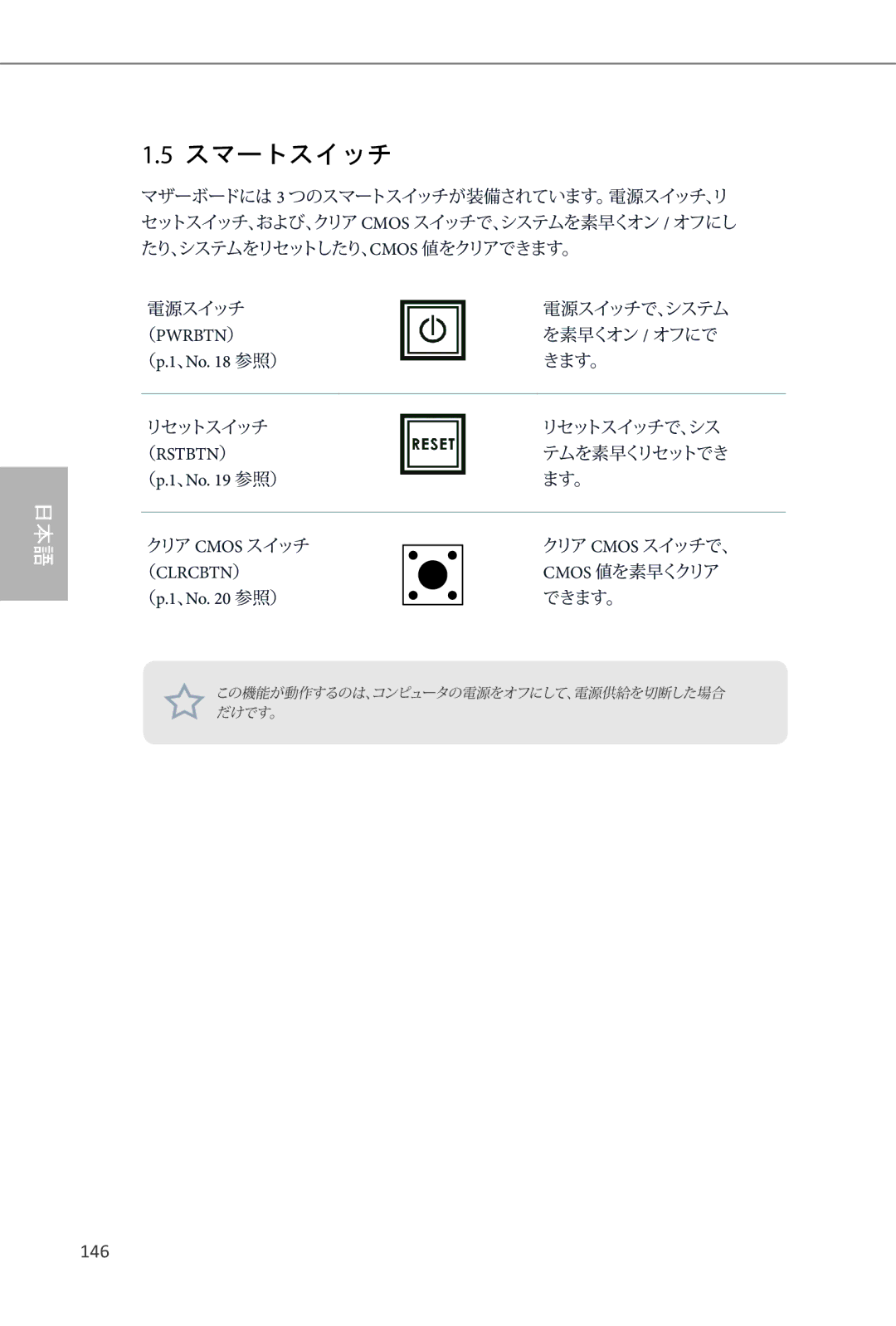 ASRock Z87 Extreme4 manual スマートスイッチ, 146 