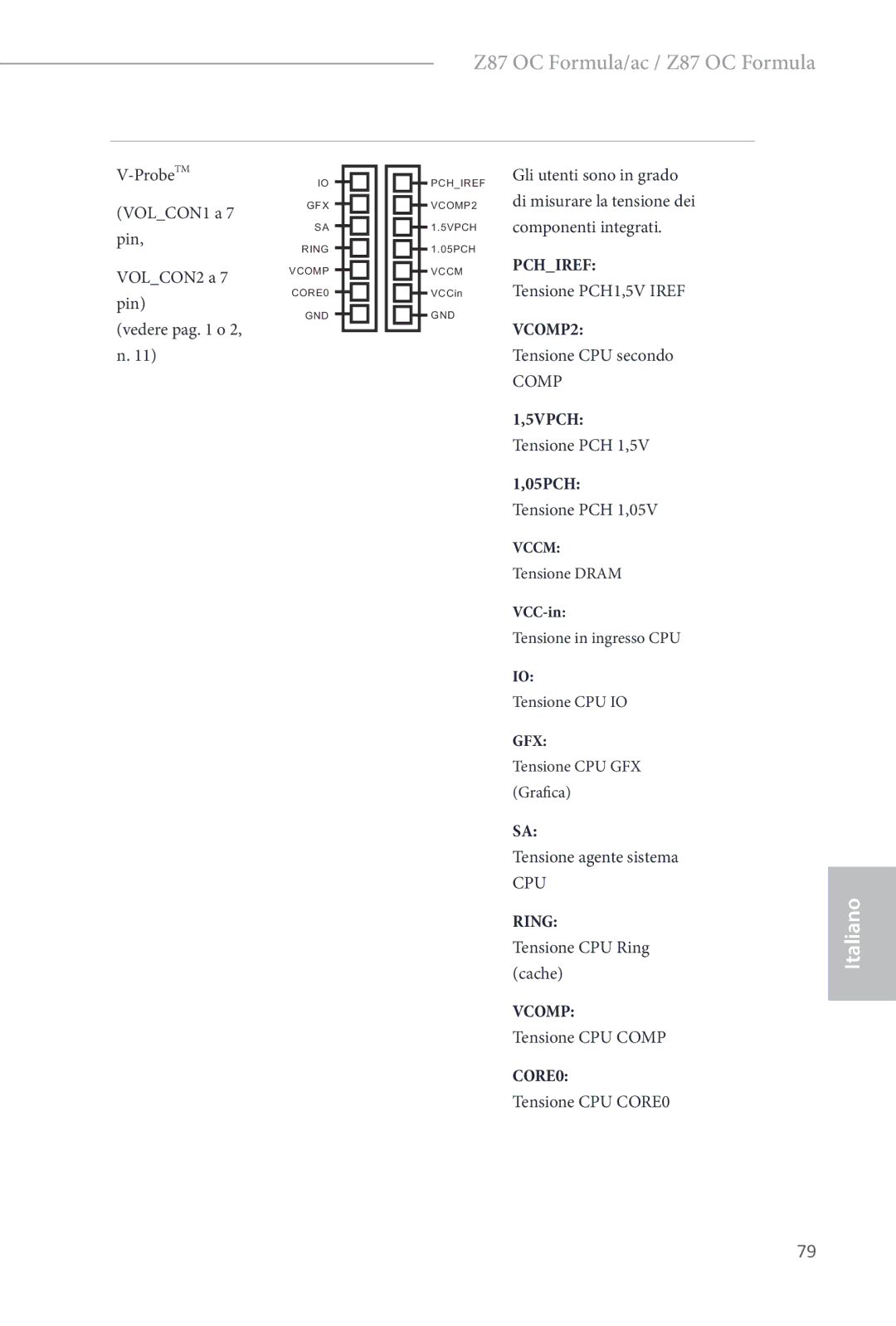 ASRock Z87 OC Formula manual Comp, Cpu 