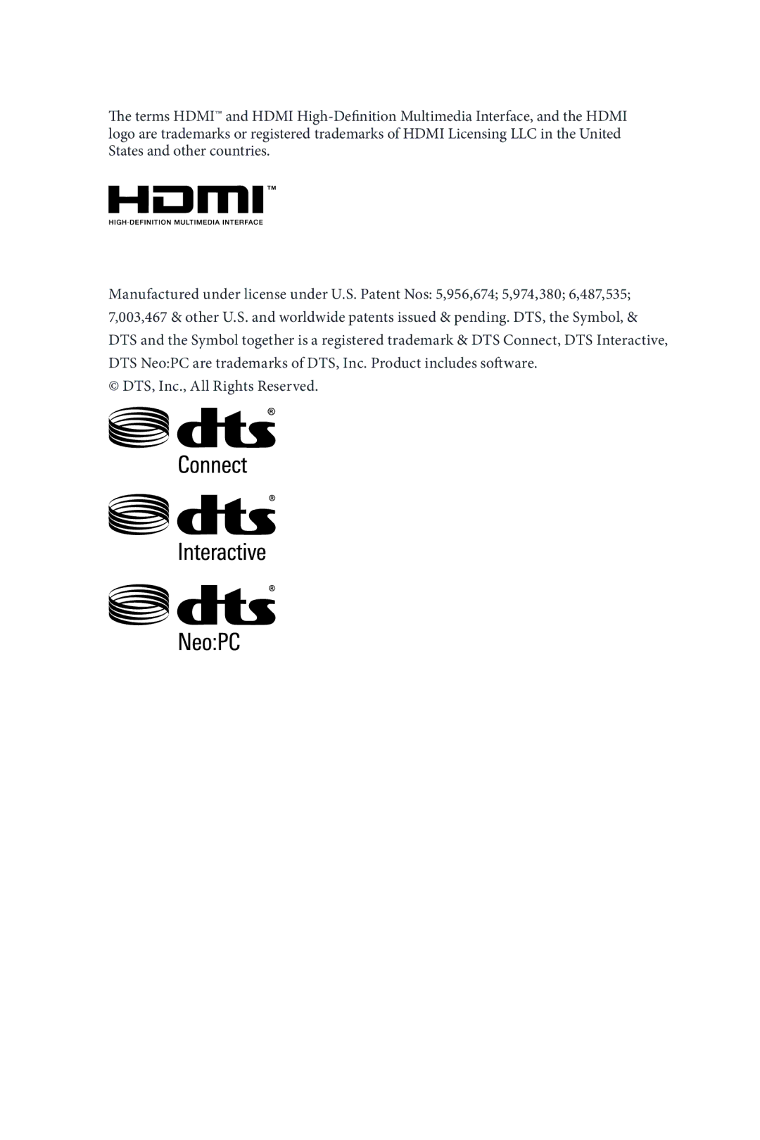 ASRock Z87 OC Formula manual DTS, Inc., All Rights Reserved 