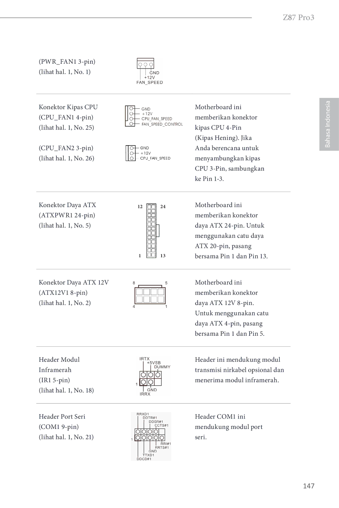 ASRock Z87 Pro3 manual 147 