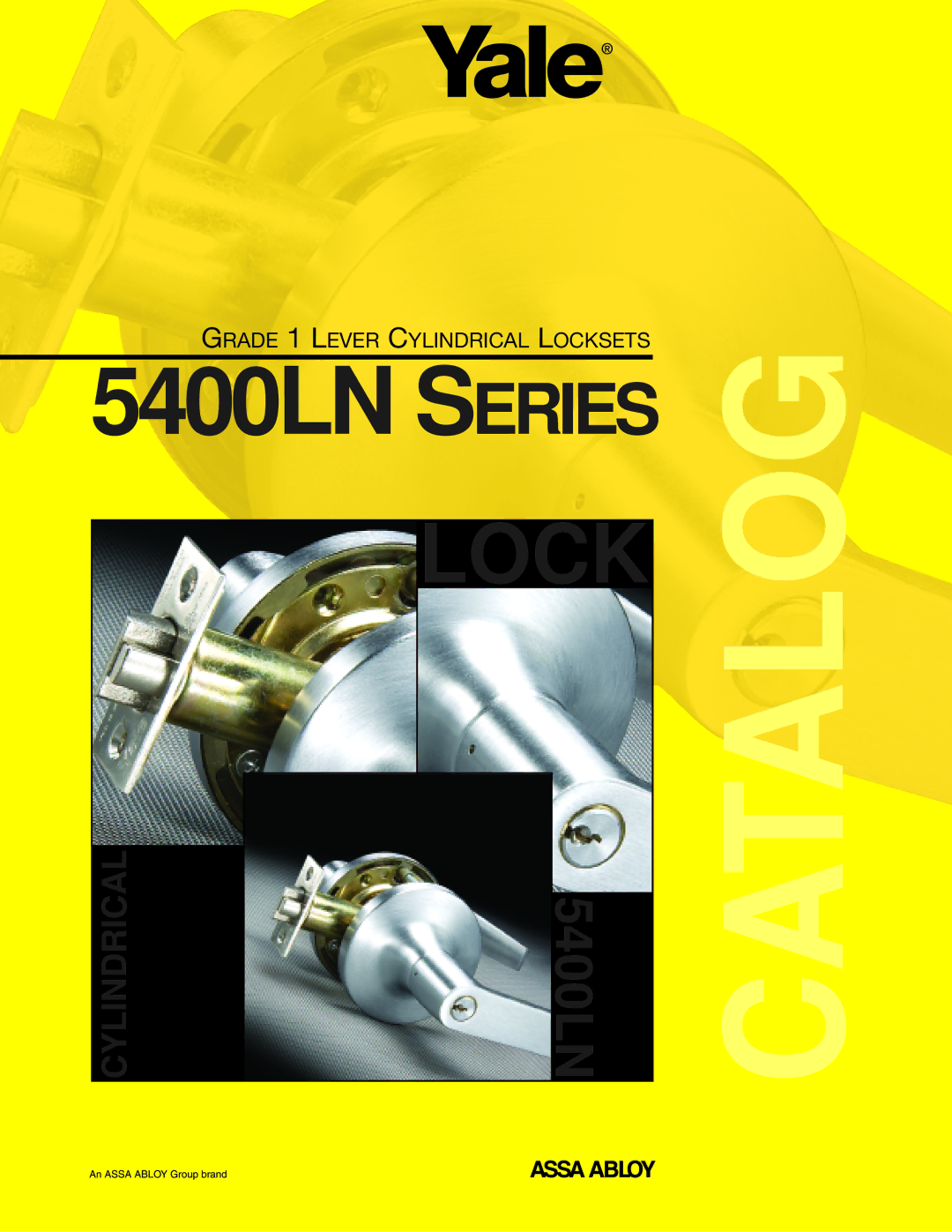 Assa 5400LN SERIES manual Catalog 