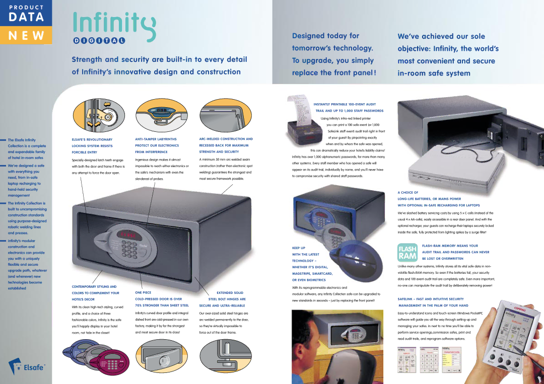 Assa ID25, ID49, ID41 technical specifications Flash 