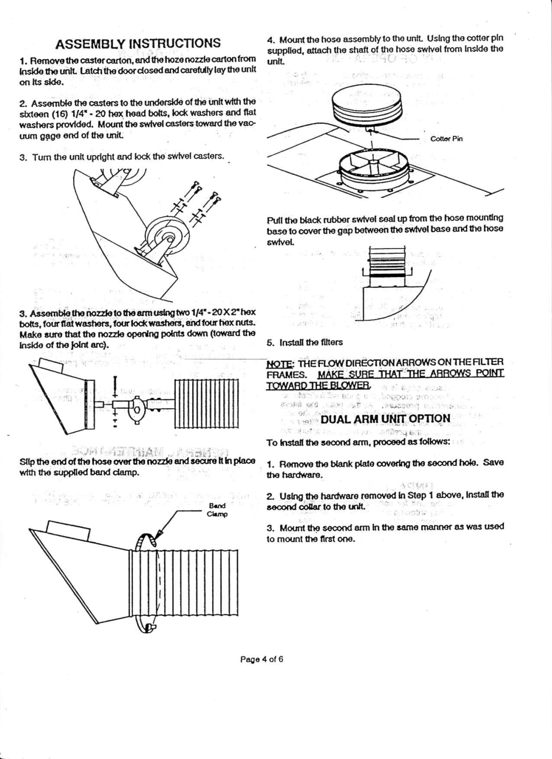 Associated Equipment 73-800 manual Assemblyinstructions, Ffates 