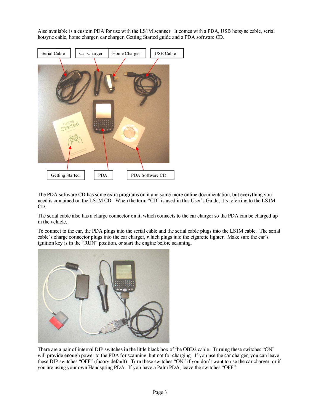 Associated Equipment GM L67, GM LS1, GM L36 manual Pda 