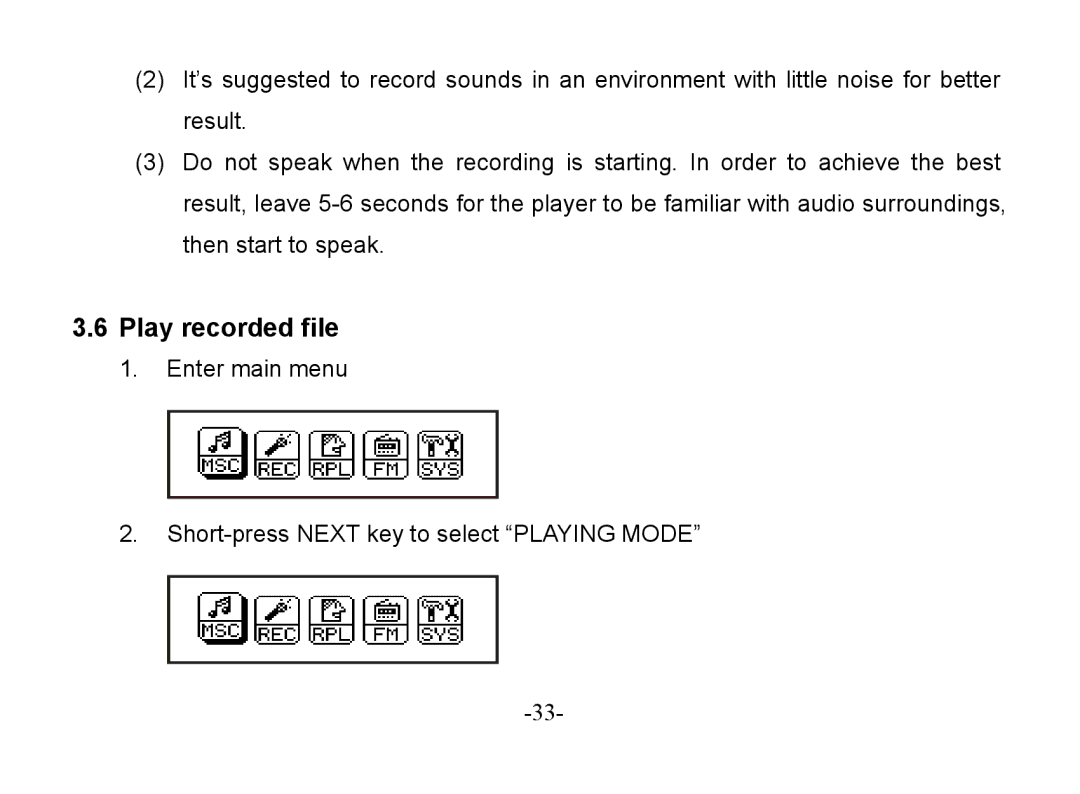 Astone Holdings Pty Digital Audio Box specifications Play recorded file 