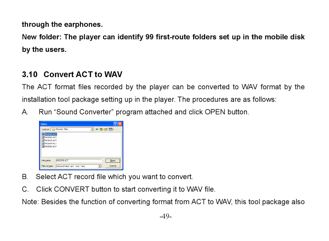 Astone Holdings Pty Digital Audio Box specifications Convert ACT to WAV 