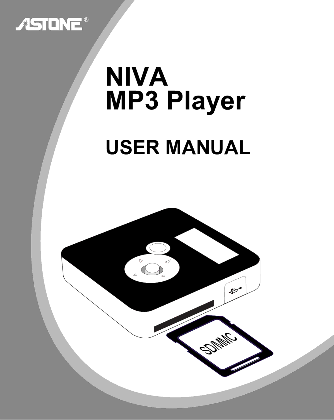 Astone Holdings Pty NIVA user manual Niva 