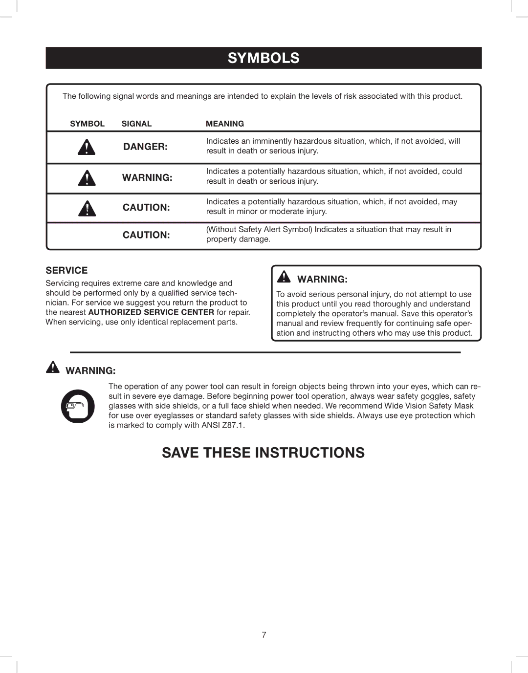 Astro Pneumatic 68127 operating instructions =1&307 