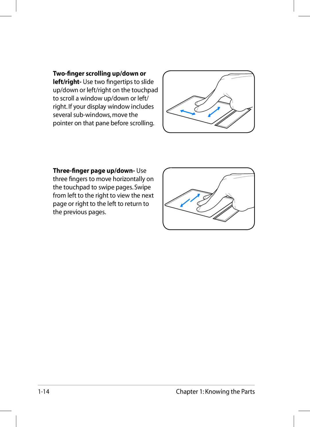 Asus 1008P-KR-PU27-PI user manual Knowing the Parts 